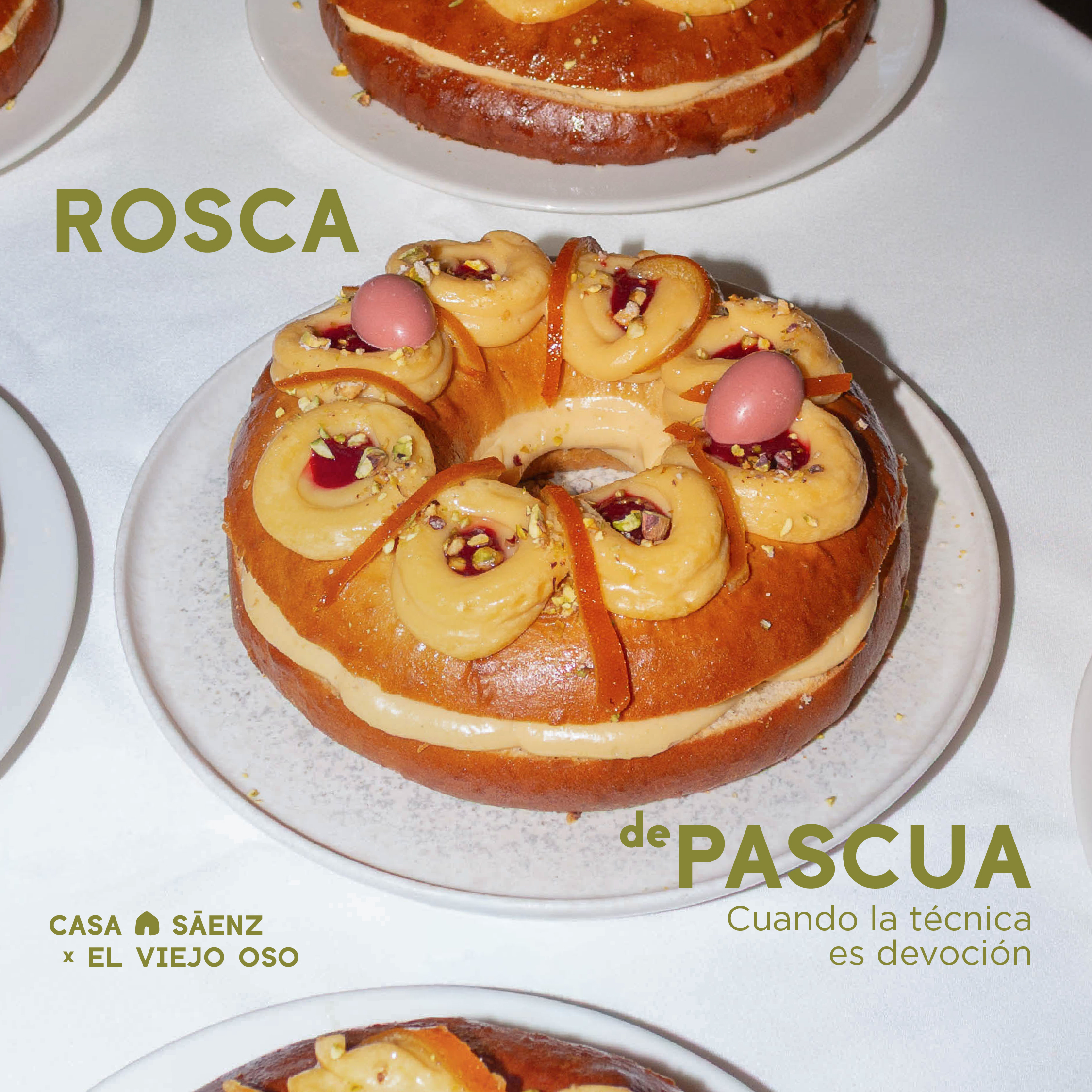 Rosca de Pascua - Casa Saenz x El Viejo Oso